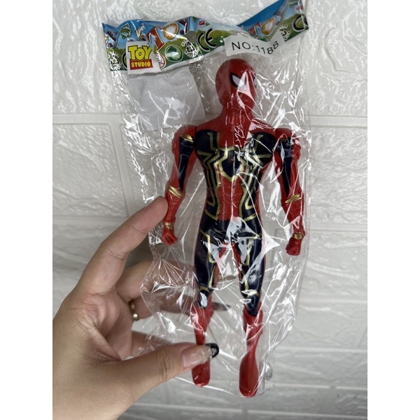 JC Mainan Action Figure Spiderman Avengers 20cm