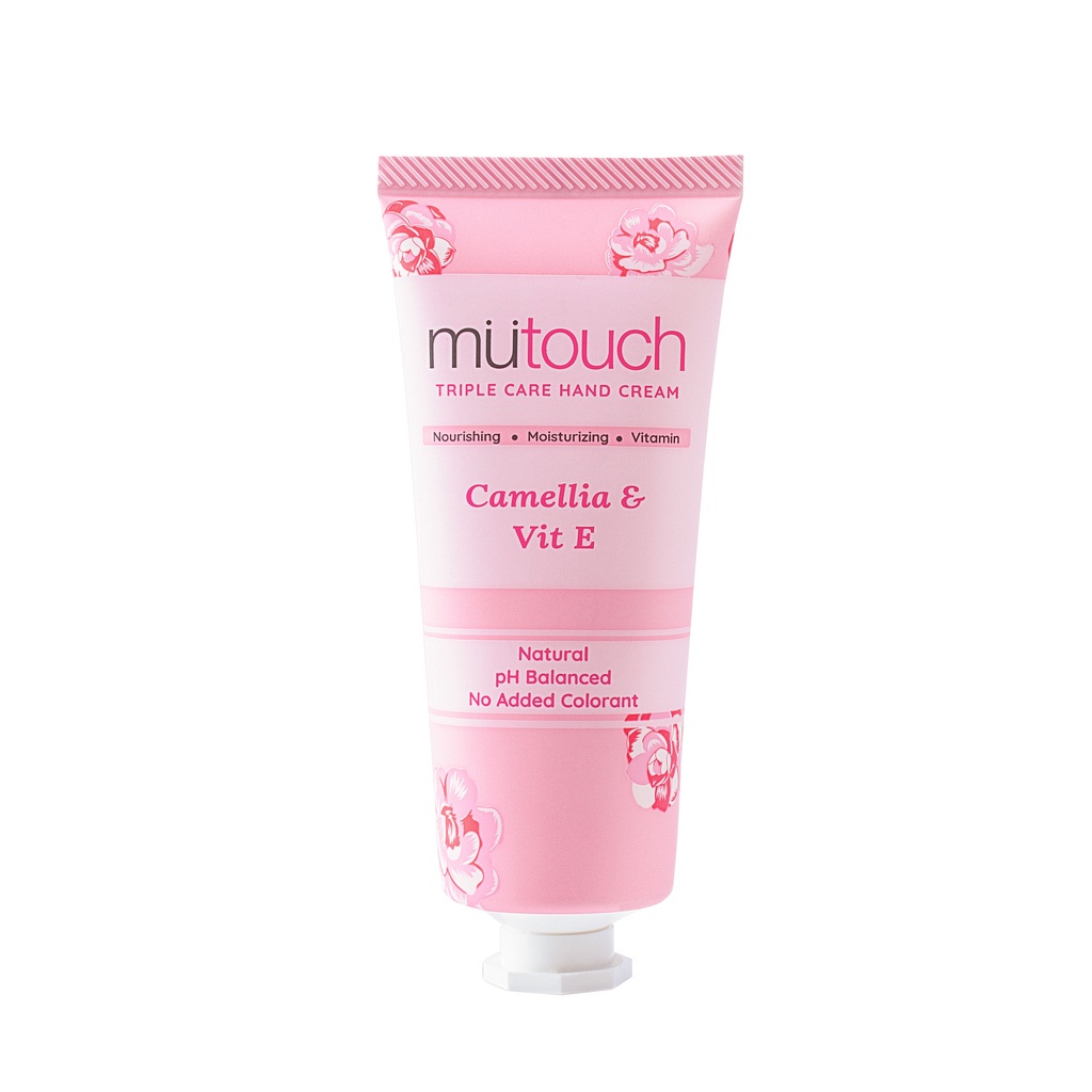 MUTOUCH TRIPLE CARE HAND CREAM CAMELLIA &amp; VITAMIN E 60GR -NJ