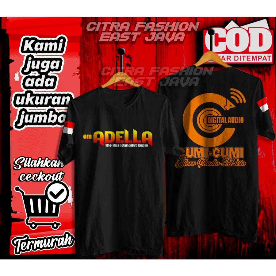 Kaos Adella new Digital cumi cumi