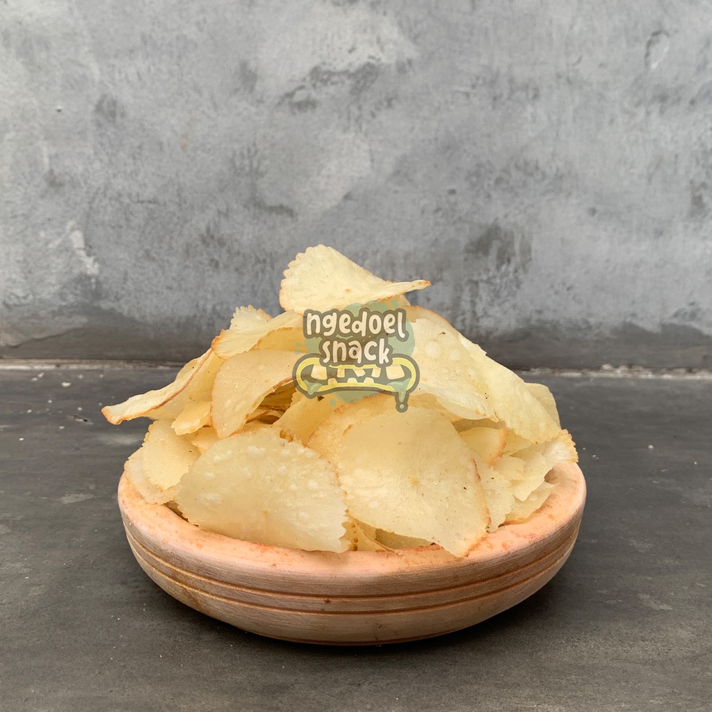 

Keripik Singkong Asin Gurih Ngedoel