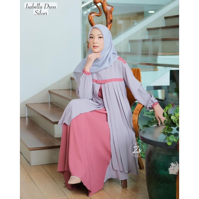 ISABELLA DRESS BY ZR/DRESS ZR/GAMIS ZR