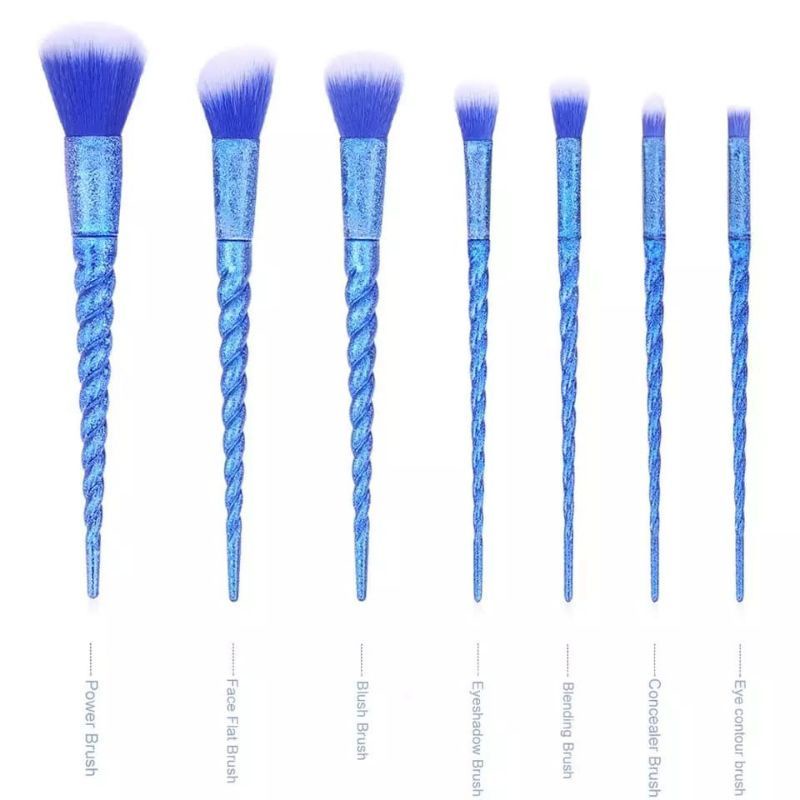 Set Brush Make Up 7in1 Kuas Alat Tools Kecantikan Makeup set Kosmetik Eye brush Powder Eyeshadow Murah Lengkap