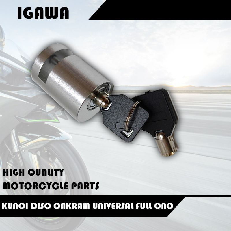 kunci Disc Cakram Depan/Belakang Model Bulat Almunium Censi Universal Motor