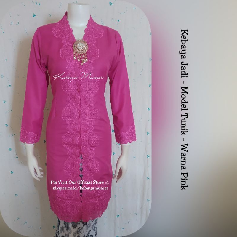 Kebaya jadi. Kebaya Bordir. Kebaya Encim. Kebaya. Kebaya Tunik. Kebaya Merah. Kebaya Pink