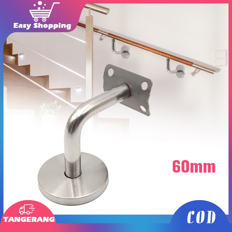 Handrail Wall Bracket Penyangga Handrail Stainless Penyangga Pegangan Tangga