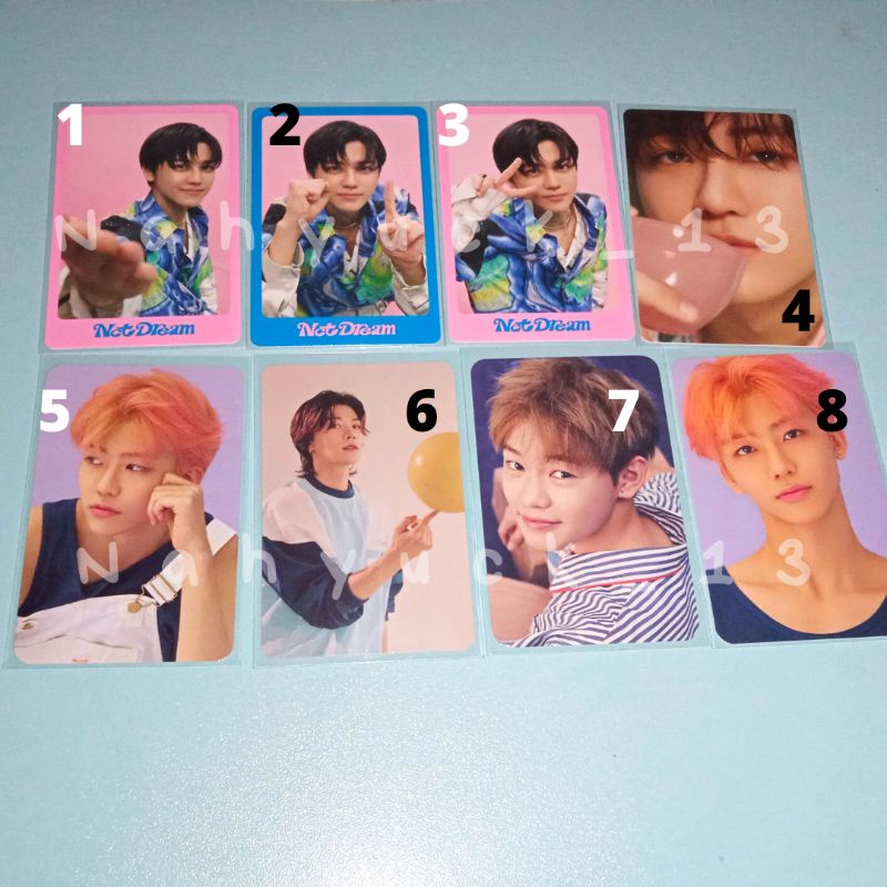 (READY) DICON SATUAN NCT DREAM JAEMIN, PC TINCASE ANNIVERSARY JAEMIN CHENLE, PC YUTA NATURE REPUBLIK