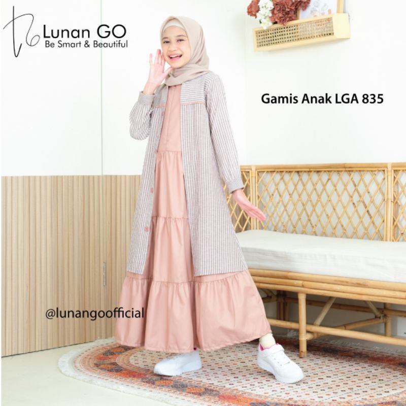 gamis couple lunan go kids