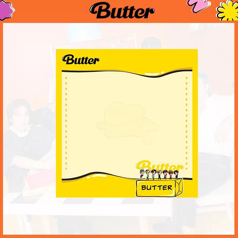 

MEMO STICKY NOTES BTS BUTTER