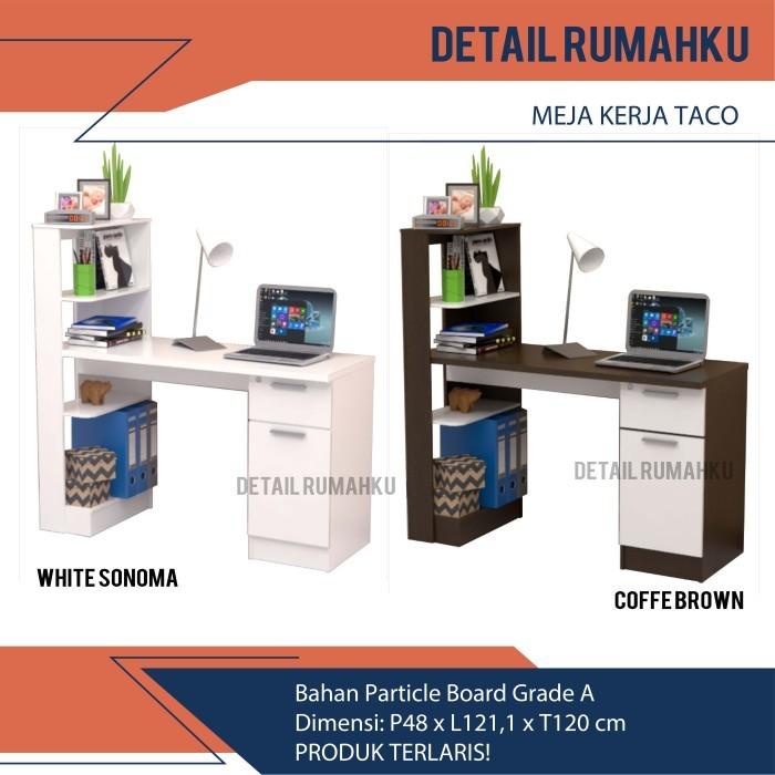 Meja Belajar Kerja Minimalis MBB Mars Termurah