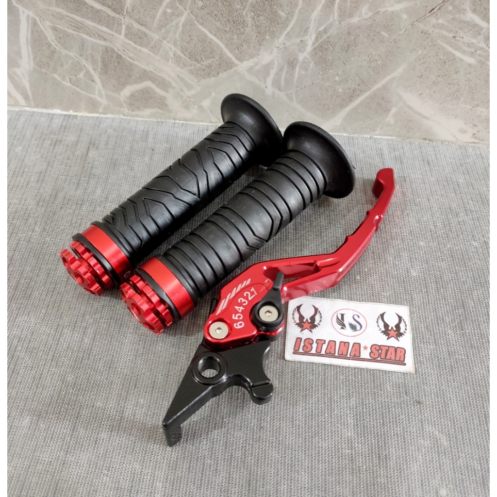 Handle rem supra x tuas rem supra x supra x 125 revo blade kharisma dll pluss grip ring cnc