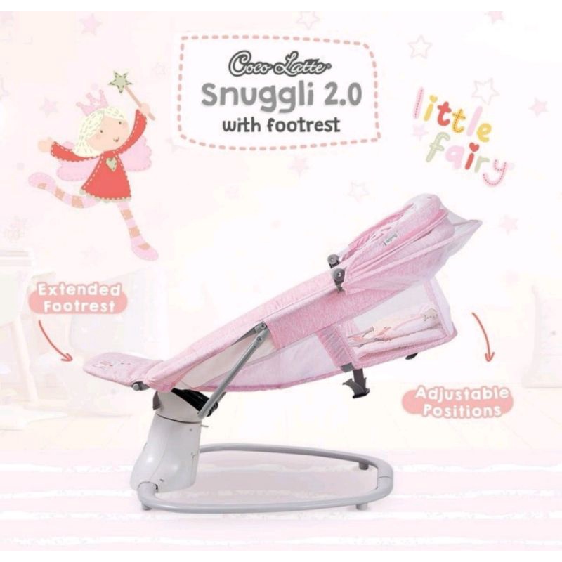 Cocolatte Snuggli 2.0 With Footrest/ Bouncer Elektrik