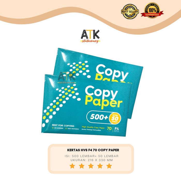 

Kertas Fotocopy F4 / Folio 70 Gram Copy Paper Atk