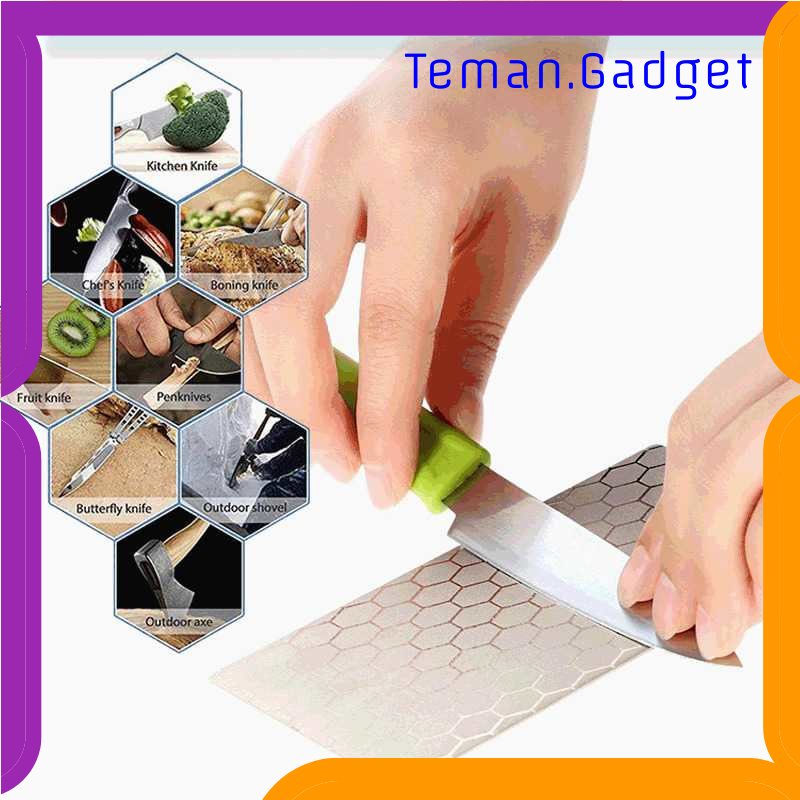 TD - DPR MYVIT Pengasah Pisau Diamond Honeycomb Double Sided 1000&amp;400 - Wkss-05