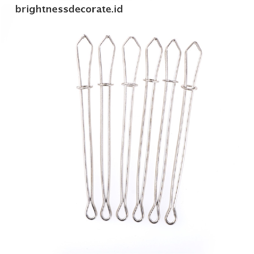 [Birth] 6pcs Elastic Band/Tali Memakai Threading Guide Forward Device Alat Jahit [ID]