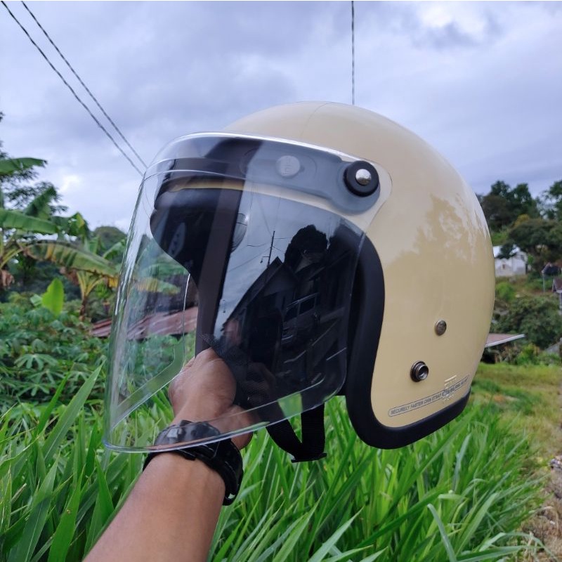 HELM BOGO DEWASA RETRO VENOM SNAIL PRIA WANITA