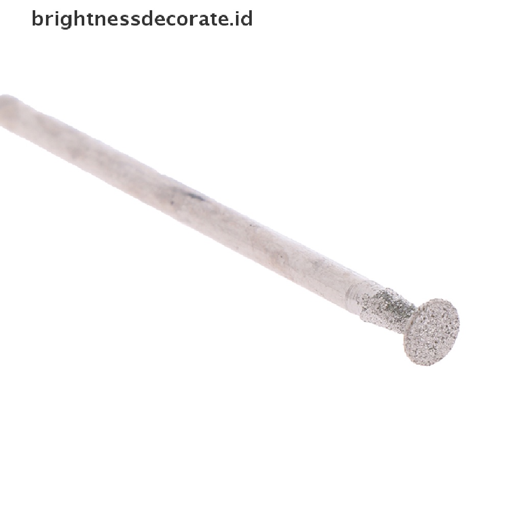 [Birth] 12pcs Bor Diamond Grinding Head Bur 2.3mm Batu Giok Ukir Poles Engrave Tool [ID]