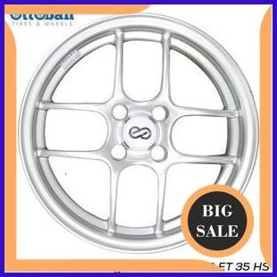 last stok Velg Mobil Enkei Tuning 109 R15x7.0 Pcd 4x100 ET35 Silver Jazz Brio Swift 2ZJN23