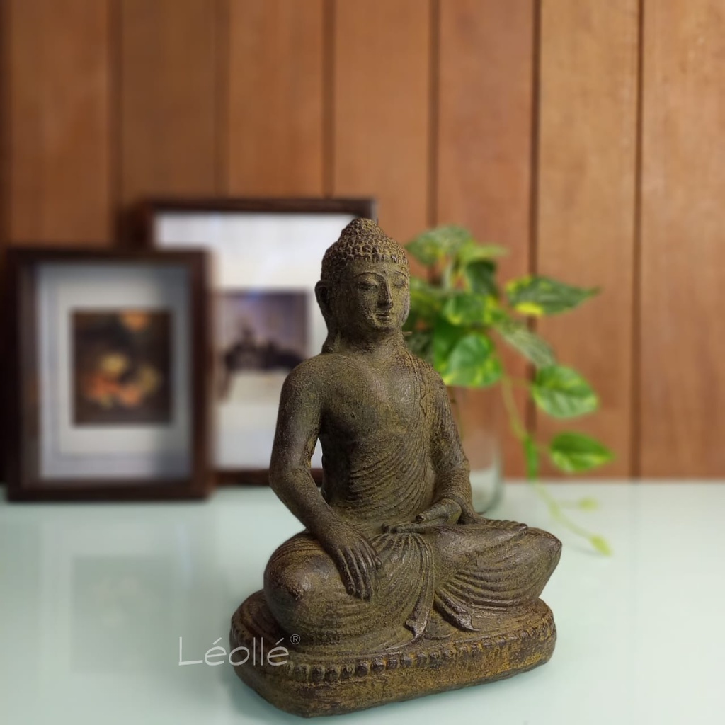 Buddha Rupang Batu Antik dekorasi altar Buddha