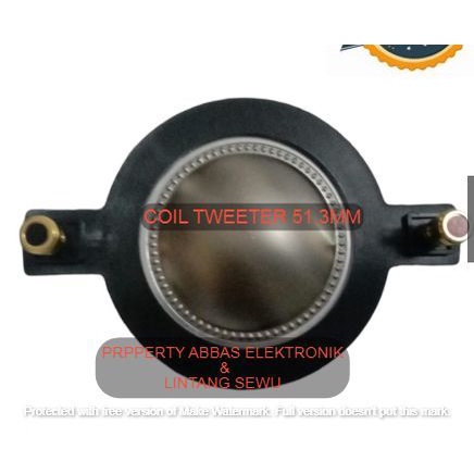 SPOOL SPUL TWEETER TWITER 51,3 51.3 513 A COIL TWEETER 51,3 51.3