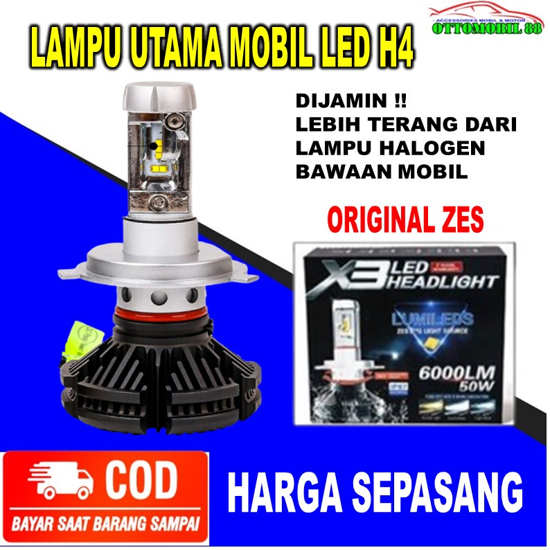 Bolham Lampu Headlamp Head Lamp LED Utama Depan Variasi Motor Mobil Avanza Xenia Agya Aila Inova Apv