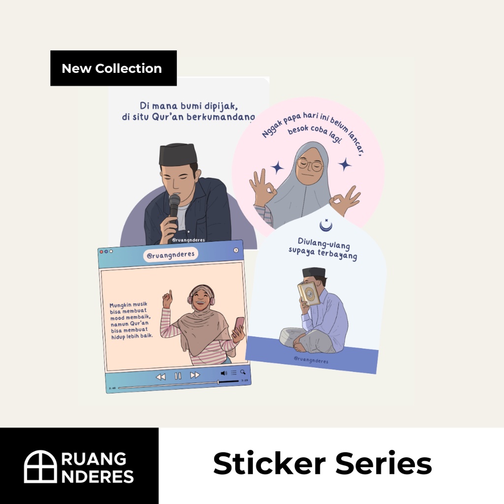 

Sticker Series Motivasi Mengaji | Ruang Nderes
