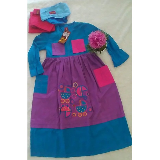 DANNIS SALE SIZE 6 GAMIS ANAK BAJU ANAK