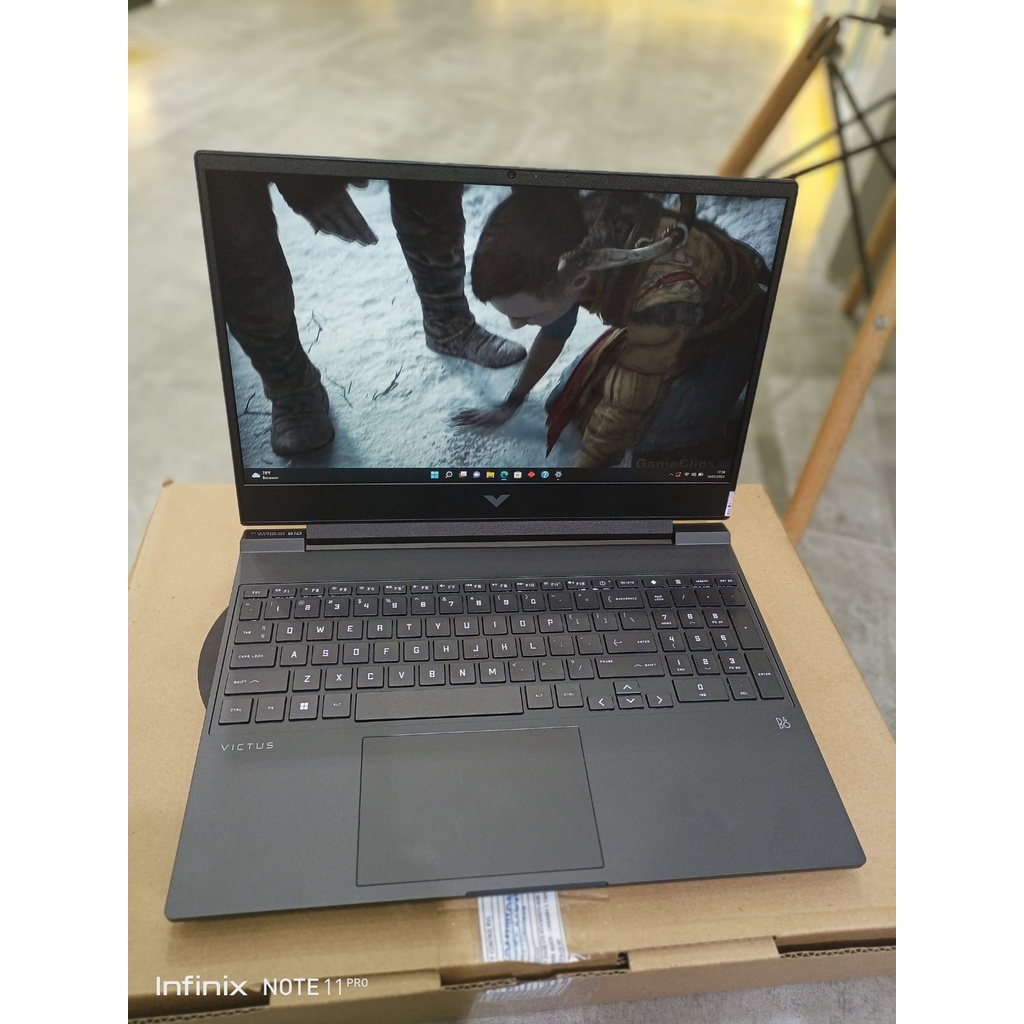 Laptop Gaming HP VICTUS 15 AMD Ryzen 7 5800H Ram 32GB 1TB SSD FHD IPS Windows 11 Termurah