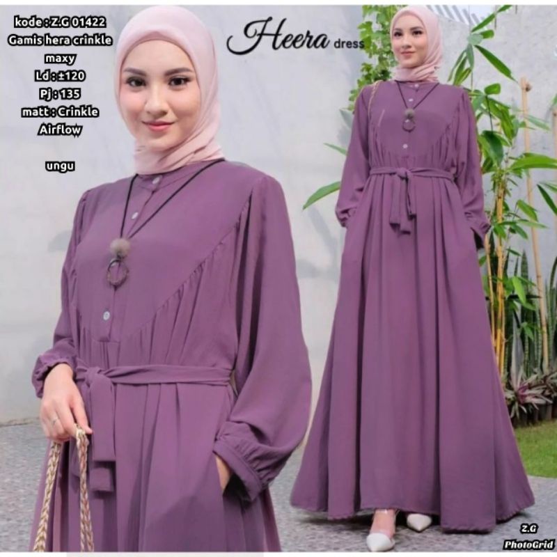 GAMIS HERA CRINCLE GAMIS CRINCLE VIRAL MURAH(ZF)