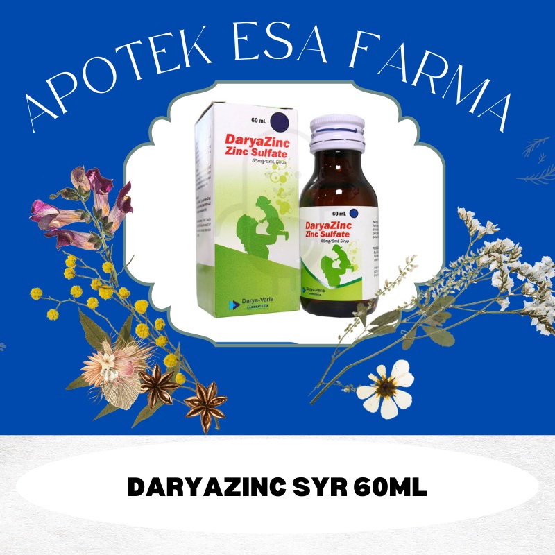 Daryazinc Sirup 60Ml Zinc Sulfate