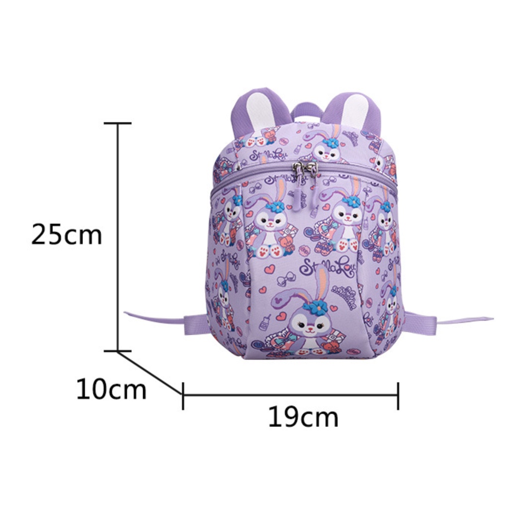 Tas Ransel Anak Model Korea Fashion Motif Teddy Bunny Backpack Anak