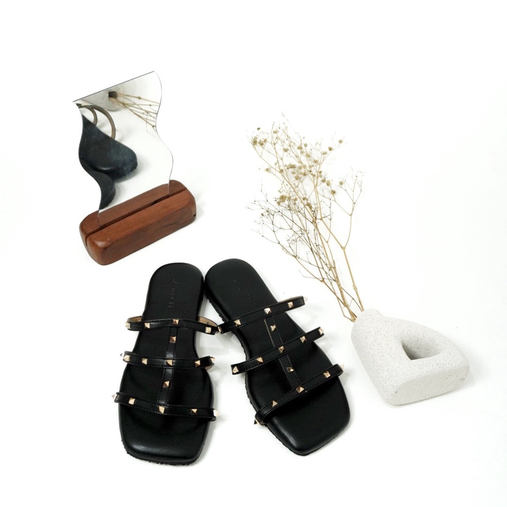 AURELL - Berly Sandal Wanita Big Size 41-48  Garansi 60 hari
