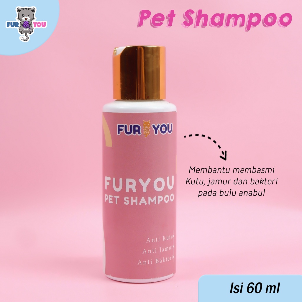 Pet Shampoo Anabul Anti Kutu Anti Jamur dan Anti Rontok Bulu Lebat Wangi dan Lembut