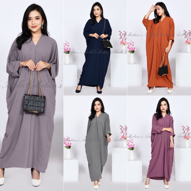 Kaftan Crincle Airflow Gamis Kaftan