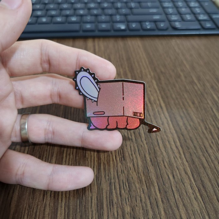 

Sticker Hologram Anime - PSH1360 - Chainsaw man - Pochita