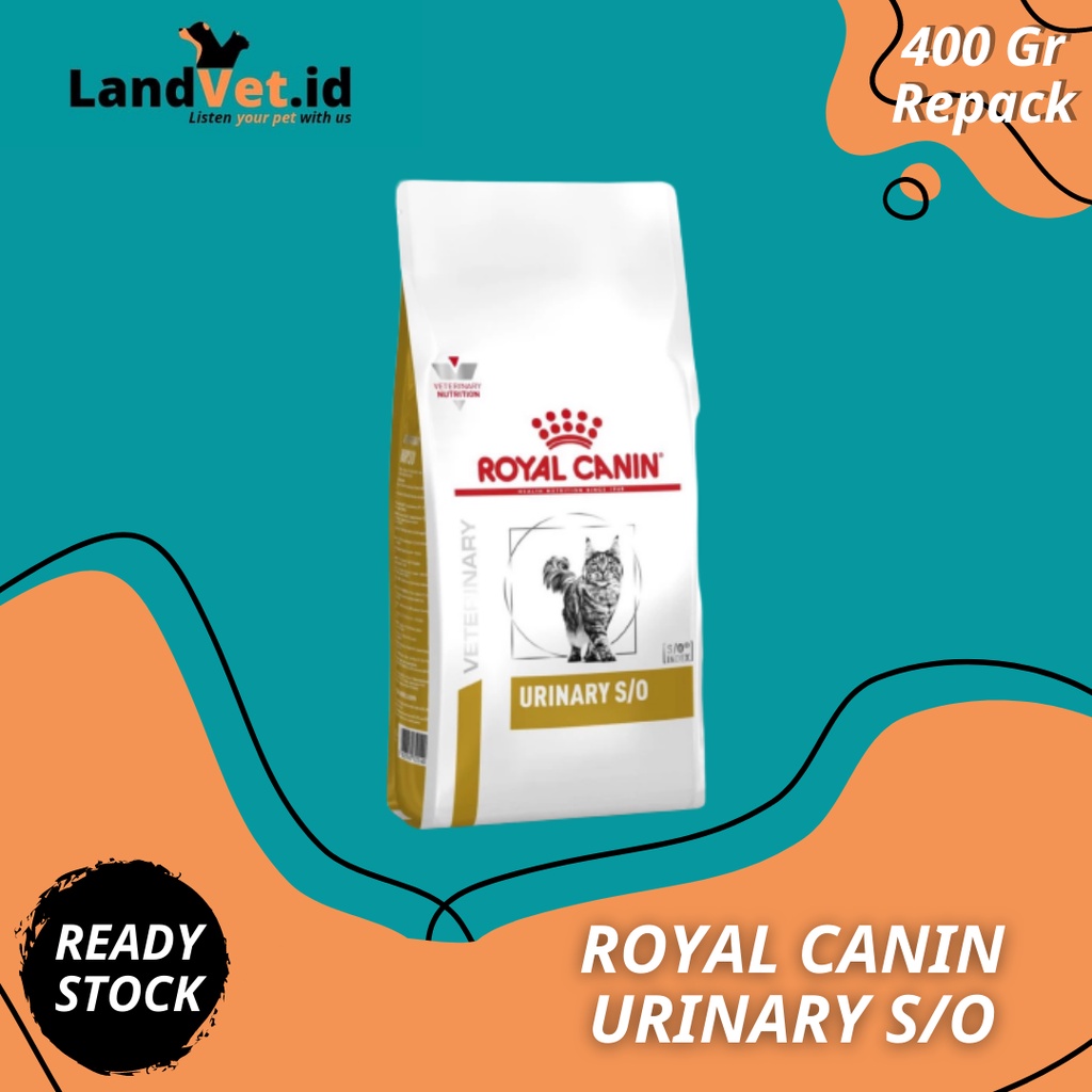 Royal Canin Urinary S/O 400 Gr - Repack– Dry Food – Makanan Kucing