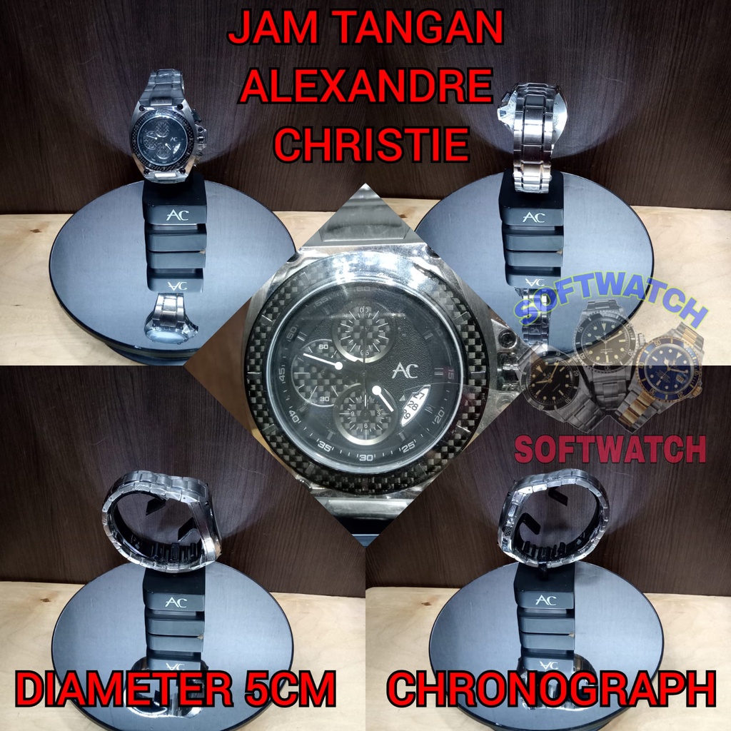 JAM TANGAN ARLOJI ALEXANDRE CHRISTIE ASLI 100% ORIGINAL PRIA