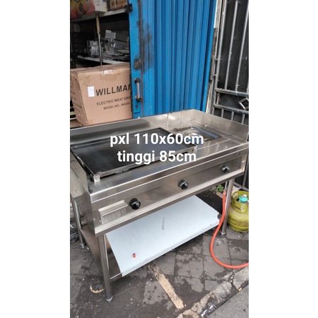 kompor gas tepan kombinasi deep friyer