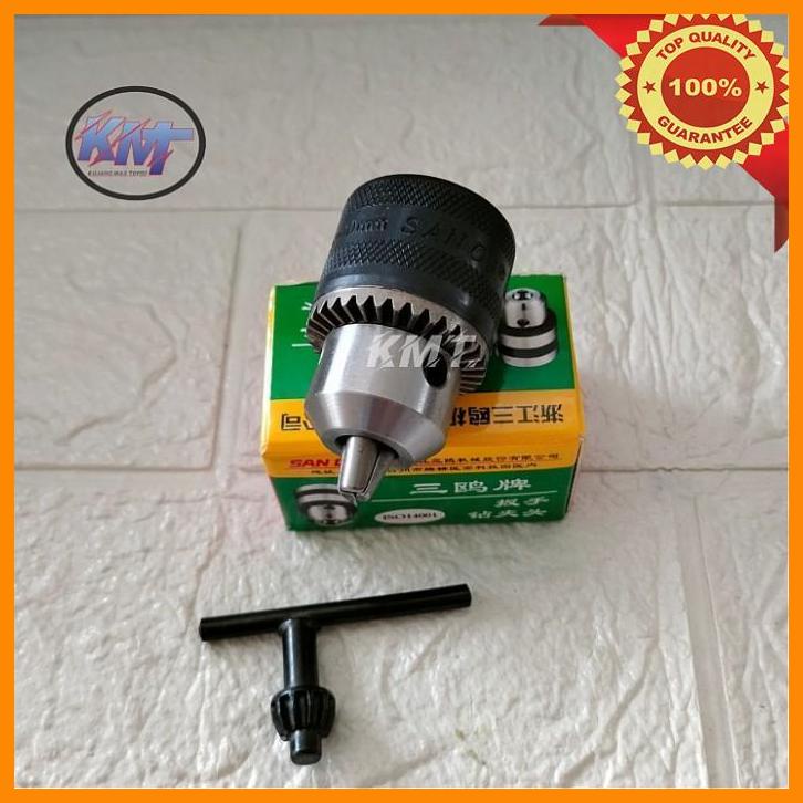 (KMT) chuck bor atau kepala bor 10mm 3/8 - 24UNF kepala bor Maktec mt60