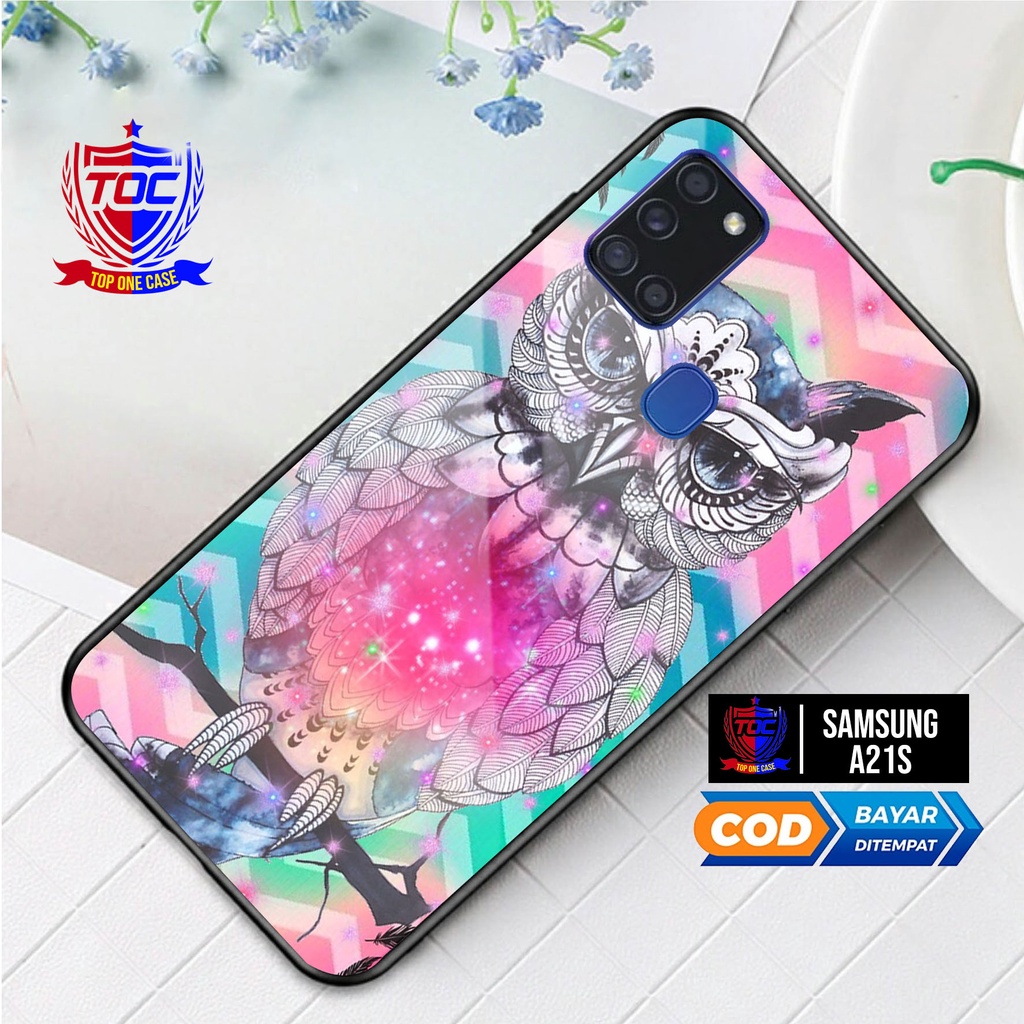 Case SAMSUNG A21S -Casing SAMSUNG A21S Terbaru Top One Case [ OWL  ]Casing Hp SAMSUNG A21S - kesing 