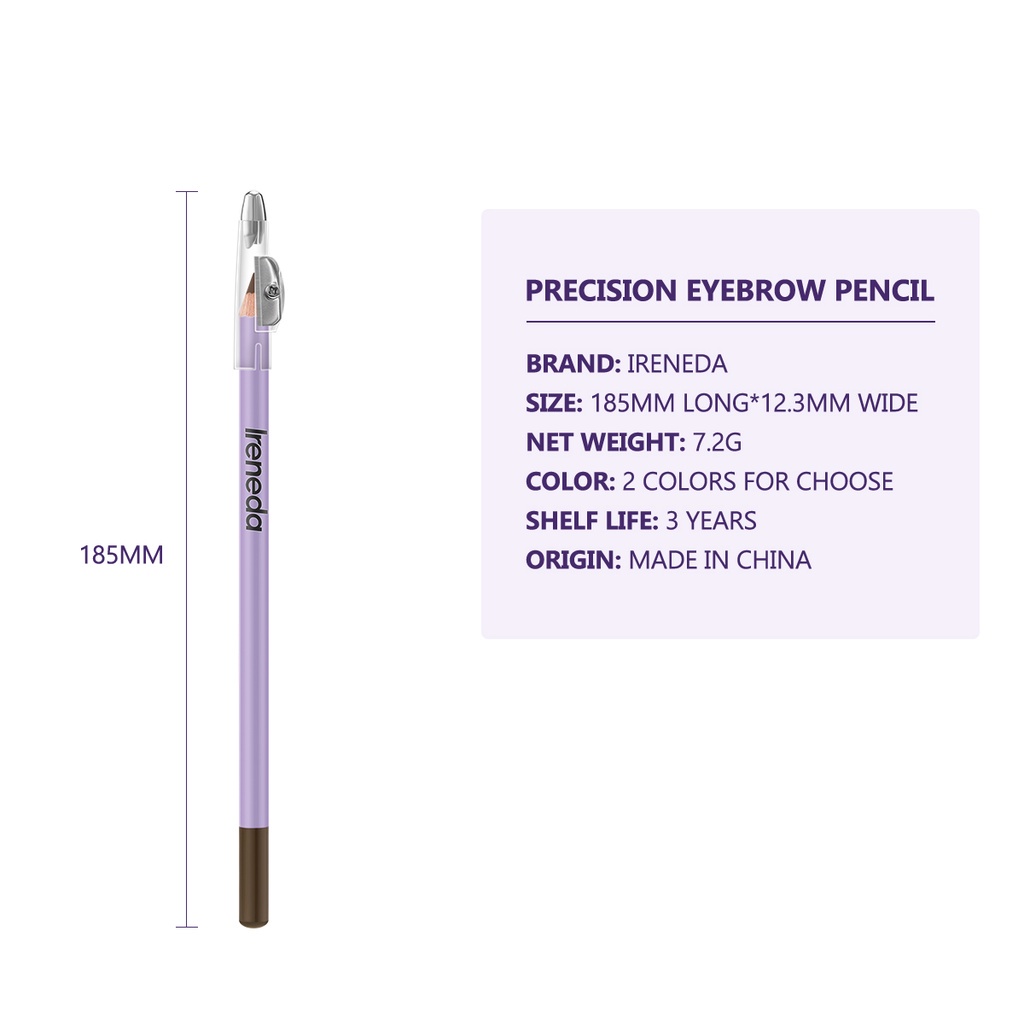 IRENEDA Precision Eyebrow Pencil Long Lasting &amp; Waterproof IR05