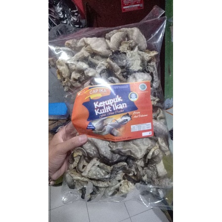 

kerupuk kulit ikan khas indramayu