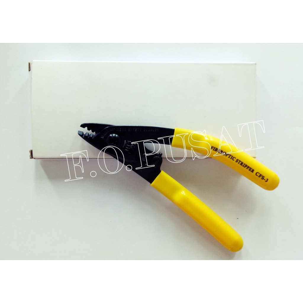 Tang Pengupas FO 3 Lubang | CFS 3 | Fiber Optic Stripper 3 Hole