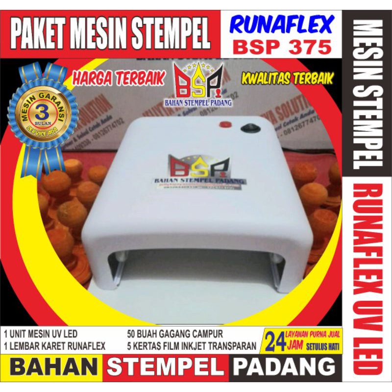 

PAKET MESIN STEMPEL RUNAFLEX BSP 375