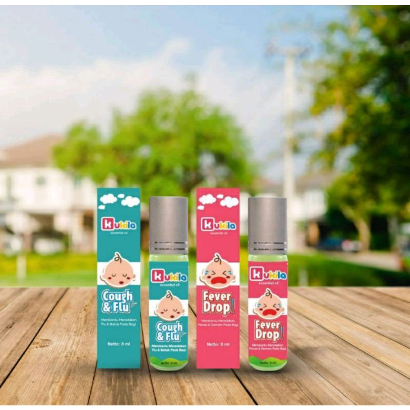 Kukila Essential Oil Cough Flu - Drop Fever 8ml