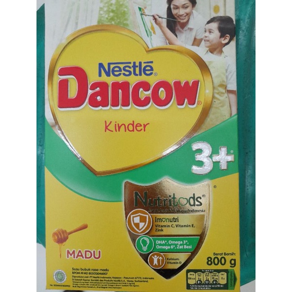 

DANCOW 3+ KEMASAN 800GRM RASA VANILLA, COKELAT DAN MADU