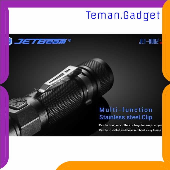 TG-SNT JETBeam Senter LED  XHP35 1800 Lumens - KO-02