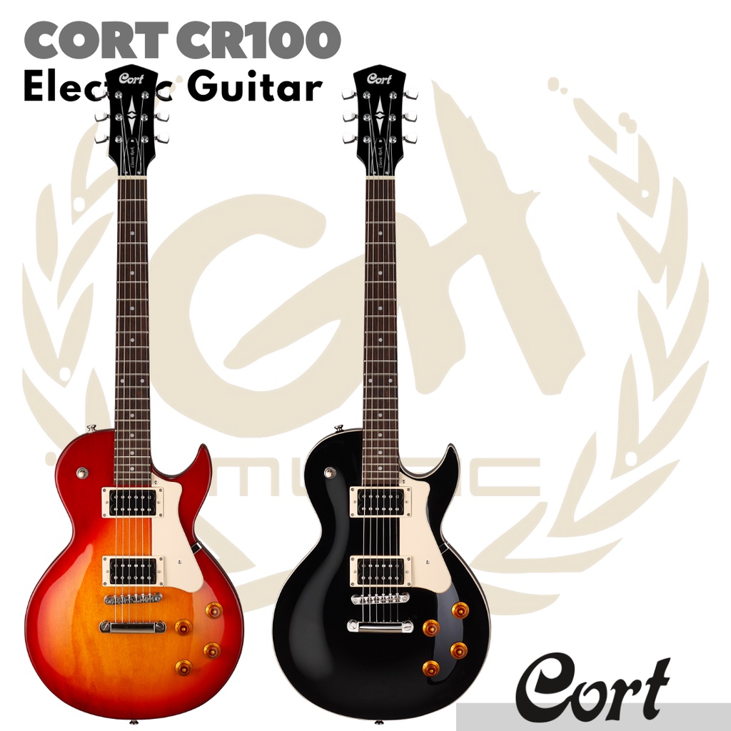 CORT CR100 Electric Guitar | Gitar Listrik Elektrik Les Paul