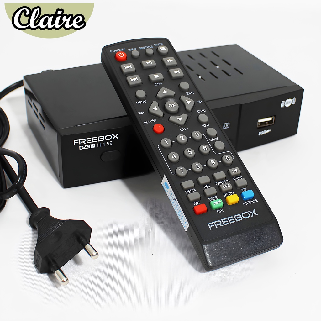 Set Top Box FreeBox H-1 Penerima Siaran Digital Receiver Full HD/ ST