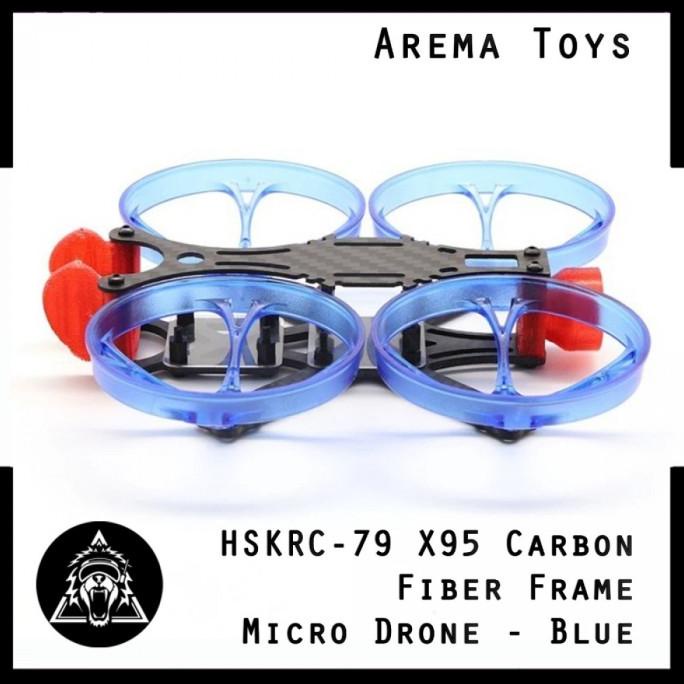 HSKRC-79 X95 95mm 2inch Carbon Fiber Frame Kit Micro Drone Arm 2mm