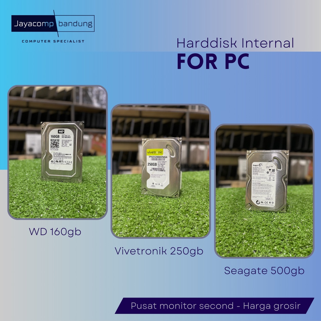 Harddisk (HDD) internal PC 160gb/250gb/500gb - murah bergaransi